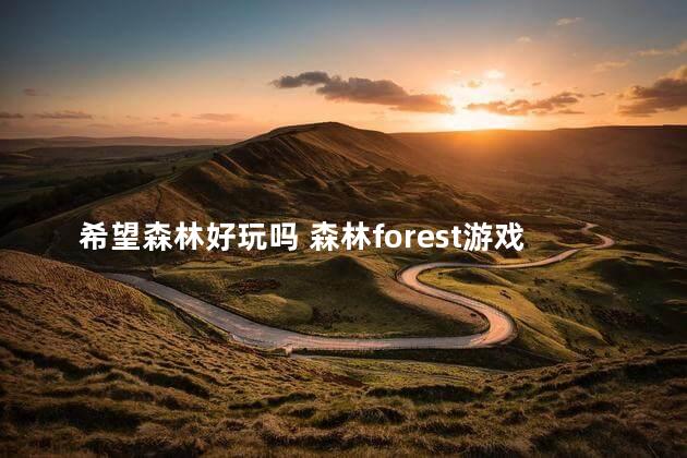 希望森林好玩吗 森林forest游戏